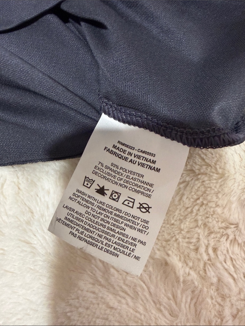 Women's Nike Dark Grey Short Sleeve V-Neck Top - Picture 3 of 5